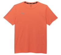 PUMA Herren T-Shirt - Finisher Tee, Funktionsshirt, dryCELL, Rundhals, Kurzarm, Uni Orange L