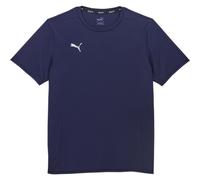 PUMA Herren T-Shirt - Finisher Tee, Funktionsshirt, dryCELL, Rundhals, Kurzarm, Uni Marine L