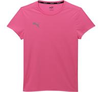 PUMA Damen T-Shirt - Finisher Tee, Funktionsshirt, dryCELL, Rundhals, Kurzarm, Uni Pink S