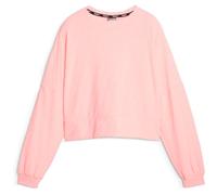 PUMA Fit Branded Fleece Crew Sweatshirt Damen 62 - koral ice M