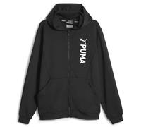 Puma Fit Double Knit Fz Herren Kapuzensweater, schwarz L