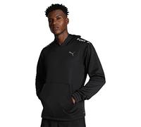 PUMA Fit Lightweight Power Fleece Kapuzenpullover Herren schwarz/weiß, XL