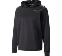 PUMA Fit Lightweight Power Fleece Kapuzenpullover Herren schwarz/weiß, S