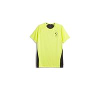 Puma Fit Logo Graphic T-Shirt Herren - gelb/schwarz -L