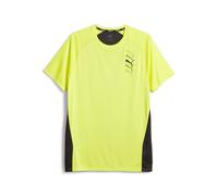 Puma Fit Logo Graphic Tee BLEACHED DENIM-WHITE L