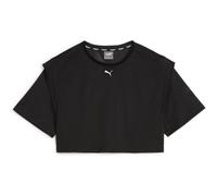 Puma FIT Move Mesh Crop Damen Longsleeve, schwarz XS