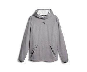 Puma Fit Taped Fleece Kapuzen Sweatshirt, grau, M, Herren