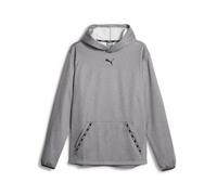Puma Herren Fit Taped Hoodie grau S