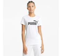 Puma Fitness-Shirt Essentials Logo (100% Baumwolle) weiss Damen, Größe XL
