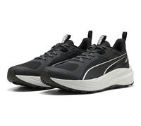 PUMA Flare PRO Trail-Straßenlaufschuh, Unisex, Black-Feather Grey, 11 UK