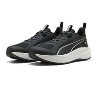 Laufschuh PUMA "Flare Pro Trailrunning-Schuhe Erwachsene", Gr. 43, schwarz feather gray, Obermaterial: Synthetik; Futter: Textil; Innensohle: Textil; Laufsohle: Gummi, Schuhe (42621142-43) schwarz fea