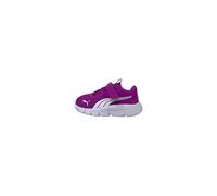 Puma Kinder-Mädchen-Sneaker-Slipper-Klettschuh FlexFocus Modern AC+ Inf Lila-Weiß rot21