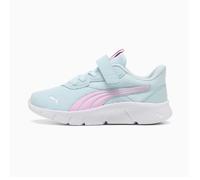 Sneaker PUMA "FlexFocus Modern Sneakers Kinder", Kinder, Gr. 32, blau (aqua glow mauve weiß blau pink), Obermaterial: Textil, Synthetik. Futter: Textil. Innensohle: Textil. Laufsohle: Synthetik, Schuh