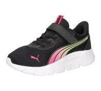Sneaker PUMA "FLEXFOCUS MODERN BLAZE FADE AC PS", Mädchen, Gr. 32, schwarz (puma schwarz, pink opal, puma weiß), Textil, Schuhe Sneaker (75418155-32) puma schwarz, pink opal, puma weiß