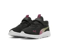 Puma FLEXFOCUS Modern Blaze Fade AC+ PS Sneaker, Black-Pink Opal White, 48.5 EU Child