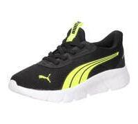 Slip-On Sneaker PUMA "FLEXFOCUS SLIPTECH PS", Mädchen, Gr. 31, schwarz (lime squeeze, puma schwarz, puma weiß), Textil, Schuhe, SLIPTECH™ Technologie: praktisches Anziehen ohne Hände (66174013-31) lim