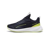 Puma Flyer LITE 3 JR, Unisex Sneaker, New Navy-Lemon Sherbert-Puma White,