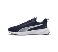 Trainingsschuh PUMA "Flyer Lite 3 Laufschuhe Erwachsene", Herren, Gr. 37,5, blau (navy weiß blau), Obermaterial: Textil, Synthetik; Futter: Textil; Innensohle: Textil; Laufsohle: Synthetik, Gummi, Sch