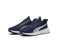 PUMA Unisex Flyer LITE 3 Straßen-Laufschuh, Navy White, 46 EU