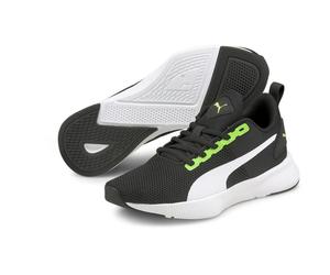 Puma Flyer Runner Junior Kinder Hallenschuhe, grün, Größe 38 38