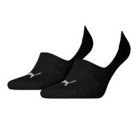 PUMA Herren Footie Socken 2er-Pack Schwarz Größe 46