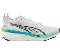 Puma Herren Foreverrun Nitro 2 Laufschuhe Stabilitätsschuh Puma White-Speed Blue - Weiß 46