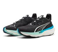 Puma Herren Foreverrun Nitro 2 Laufschuhe Stabilitätsschuh Puma Black-Speed Blue - Schwarz 44,5