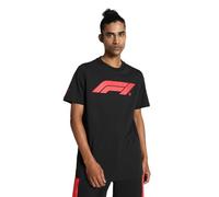 PUMA Formel 1 Essentials Großes Logo Tshirt Herren - Schwarz - Größe: XXL
