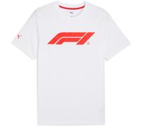 Puma F1® Essentials Logo T-Shirt Herren | Mit Plain | White | Größe: S White