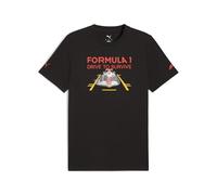 PUMA Formula 1 Drive to Survive Grafik-T-Shirt - Schwarz - Größe: L