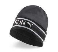 Puma Classic Running Cuff Beanie - grau/weiß