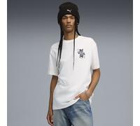 PUMA Graphic Card Play Relaxed T-Shirt Herren, Kleidung, Weiß, XXL White