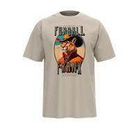 Puma GRAPHIC Cat Cowboy Relaxed Tee T-Shirt altweiß in XL