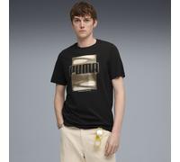 PUMA Graphic Foil T-Shirt Herren, Kleidung, Schwarz, S