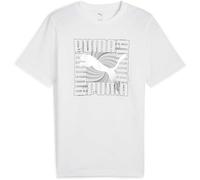 Puma GRAPHIC FOIL TEE Herren T-Shirt, grau, größe S