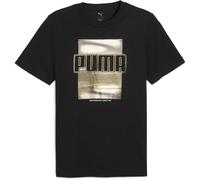 Puma GRAPHIC FOIL TEE Herren T-Shirt, schwarz, größe XL