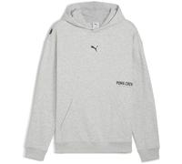 PUMA Graphic French Terry Hoodie Herren 04 - light gray heather M