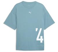 Puma Graphic Oversized Herren T-Shirt, blau M