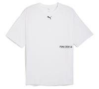 PUMA Graphic Oversized T-Shirt Herren 02 - PUMA white S