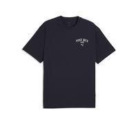 PUMA "Graphic PUMA Cafe Relaxed T-Shirt Herren" (19208407-L) new navy blau
