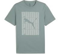 Puma GRAPHIC PUMA WORDING TEE Herren T-Shirt, grün, größe S