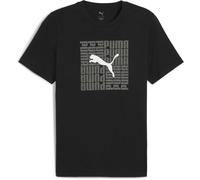 Puma GRAPHIC PUMA WORDING TEE Herren T-Shirt, schwarz, größe XXL