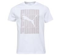 Puma GRAPHIC PUMA WORDING TEE Herren T-Shirt, weiß, größe S