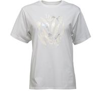 Puma GRAPHIC RELAXED LEAF TEE Damen T-Shirt, weiß, größe L