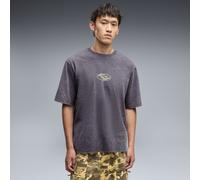 PUMA Graphic T-Shirt Unisex, Accessoires, Grau, S
