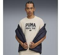 Puma Graphic Varsity T-Shirt Herren | Mit Print | Alpine Snow | Größe: L White