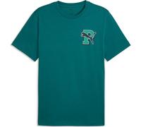 Puma Graphic Varsity Tee emerald ice (41) L