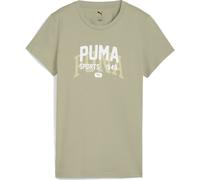 PUMA T-Shirt Graphic Varsity Tee – Unisex – Grün – XL – 1 Stück
