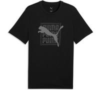 Puma GRAPHIC WORDING TEE Herren T-Shirt, schwarz, größe S