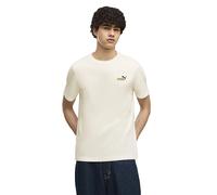 PUMA Herren Shirt ESS 2 COLOR Small No. 1 Logo Tee (684717) XXL Weiß
